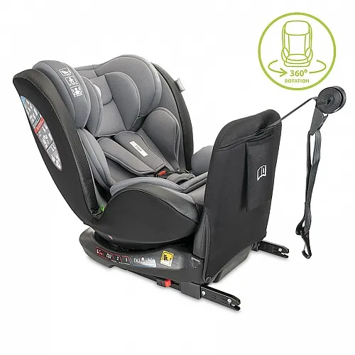 Lorelli СТОЛ ЗА КОЛА ARES GREY i-Size 40-150 CM ISOFIX 360