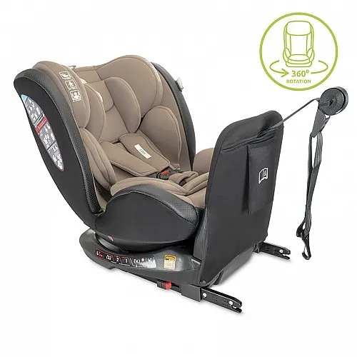 Lorelli СТОЛ ЗА КОЛА ARES BEIGE i-Size 40-150 CM ISOFIX 36