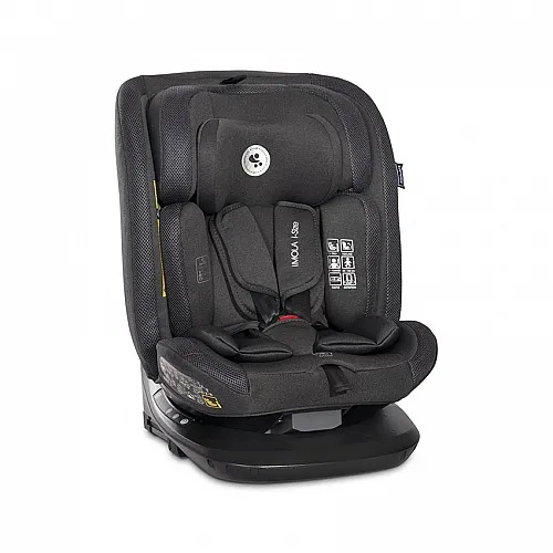 Lorelli Premium СТОЛ ЗА КОЛА IMOLA BLACK i-Size 40-150 CM ISOFIX 