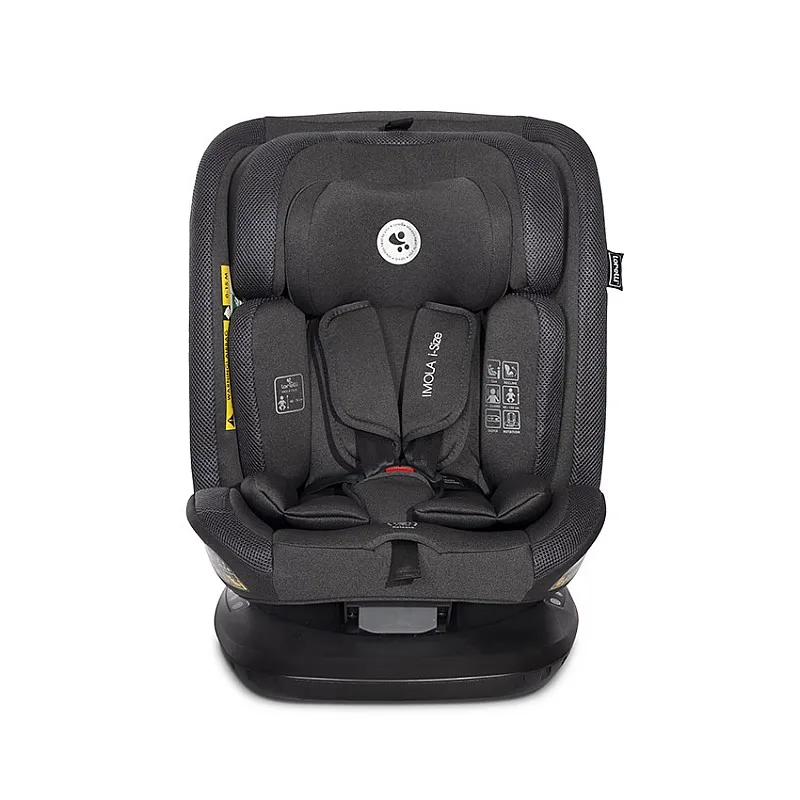 Lorelli Premium СТОЛ ЗА КОЛА IMOLA BLACK i-Size 40-150 CM ISOFIX
