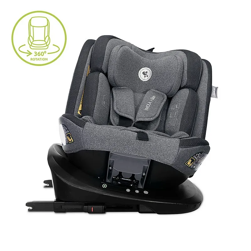 Lorelli Premium СТОЛ ЗА КОЛА IMOLA GREY i-Size 40-150 CM ISOFIX