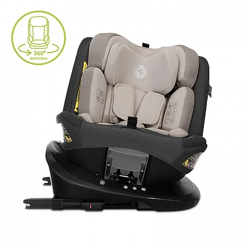 Lorelli Premium СТОЛ ЗА КОЛА IMOLA BEIGE i-Size 40-150 CM ISOFIX 