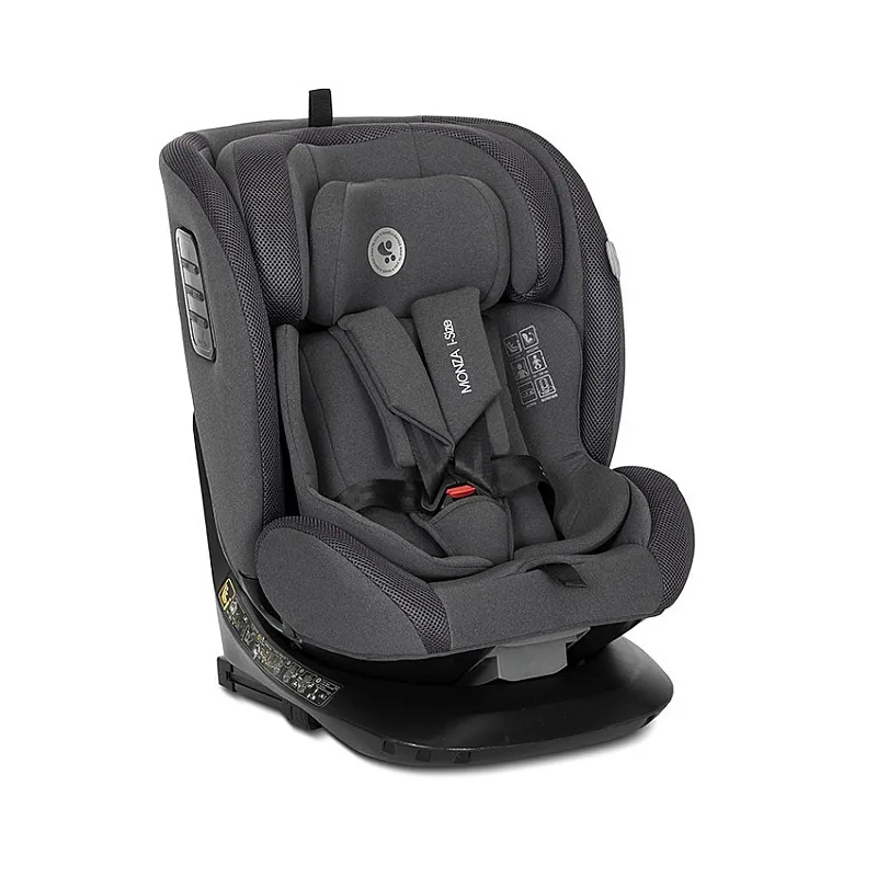 Lorelli Premium СТОЛ ЗА КОЛА MONZA GREY i-Size 40-150 CM ISOFIX