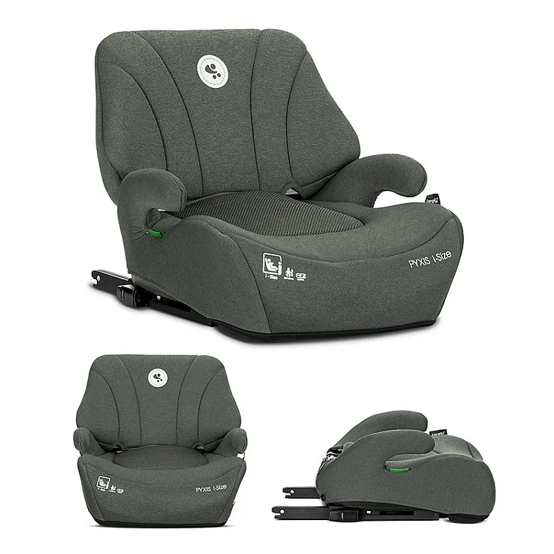 Lorelli Premium АВТОСТОЛ PYXIS GREEN ISOFIX attachments с облегалка