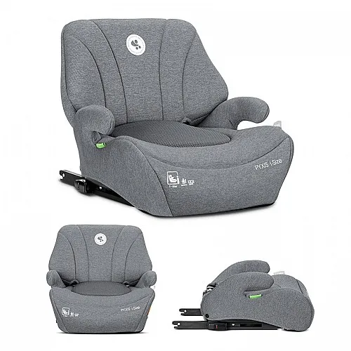 Lorelli АВТОСТОЛ PYXIS GREY ISOFIX attachments с облегалка