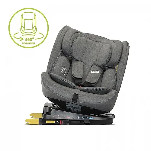 Lorelli СТОЛ ЗА КОЛА RODEO GREY 40-150CM 360, ISOFIX