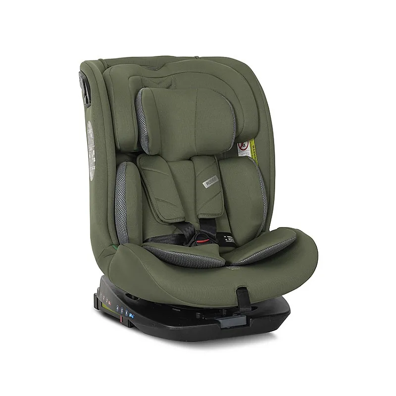 Lorelli СТОЛ ЗА КОЛА RODEO GREEN&GREY 40-150CM 360, ISOFIX