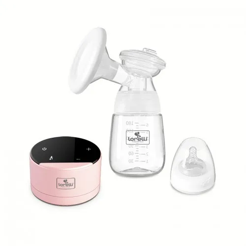 Lorelli Premium Електрическа помпа за кърма DAILY COMFORT PINK&BLACK