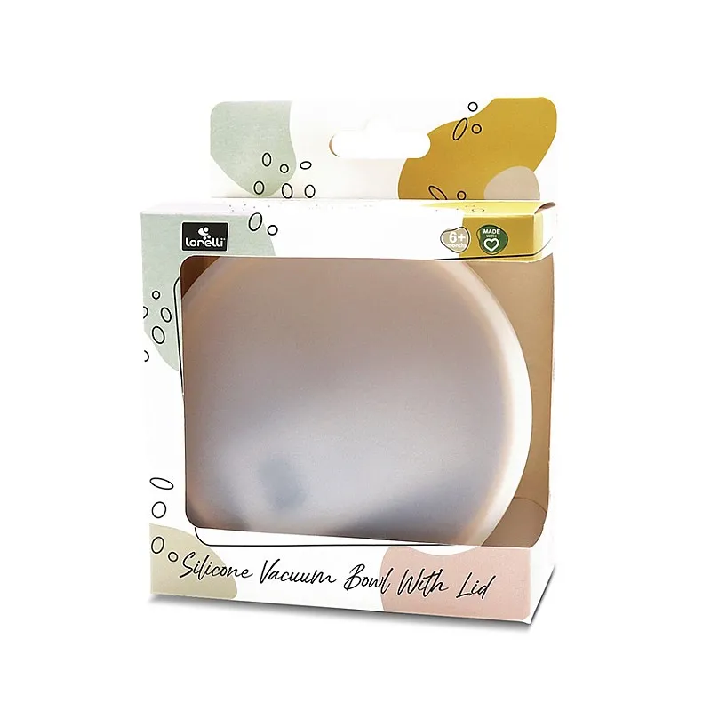 Силиконова вакуум купа с капак YELLOW LORELLI