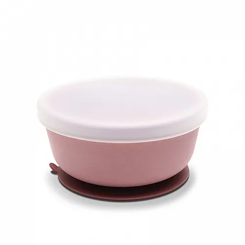 Силиконова вакуум купа с капак DEEP PINK LORELLI