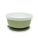 Силиконова вакуум купа с капак FRESH GREEN LORELLI