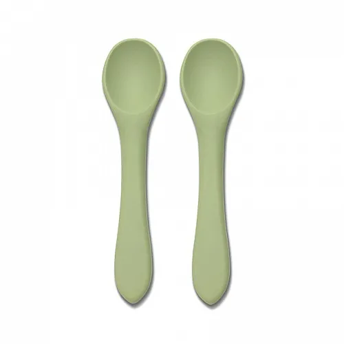 Lorelli Силиконови лъжички 2БР NATURAL FRESH GREEN