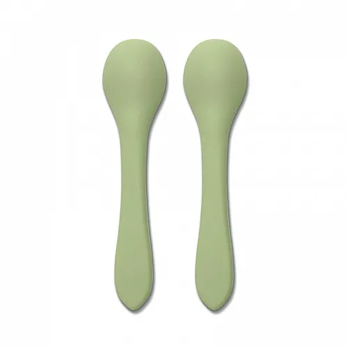 Lorelli Силиконови лъжички 2БР NATURAL FRESH GREEN