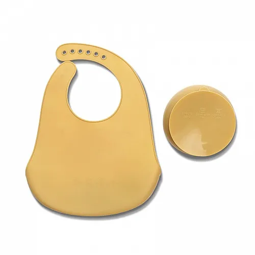 Lorelli Силиконов сет за хранене 2ЧАСTИ YELLOW