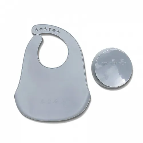 Lorelli Natural Силиконов сет за хранене 2 части GREY