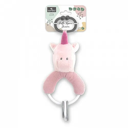 Lorelli ДРЪНКАЛКА ФИГУРИ ЕДНОРОГ РОЗОВ NATURAL