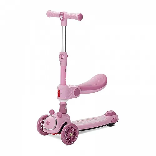 Lorelli Emotion СГЪВАЕМА ТРОТИНЕТКА SWIFTIE ДО 50 КГ LED/MUSIC PINK