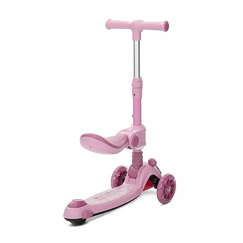 Lorelli Emotion СГЪВАЕМА ТРОТИНЕТКА SWIFTIE ДО 50 КГ LED/MUSIC PINK