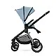 Lorelli Premium Детска количка BIANCA BLUE 3 В 1 до 22кг с кош за новородено