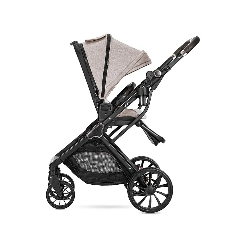 Д.КОЛИЧКА GLORY 2in1 BEIGE+АДАПТОРИ с кош за новор