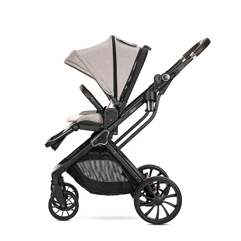 Д.КОЛИЧКА GLORY 2in1 BEIGE+АДАПТОРИ с кош за новор