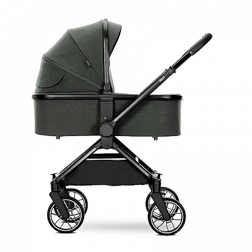 Детска количка REYA 2in1 GREEN до 22 кг с кош за новородено