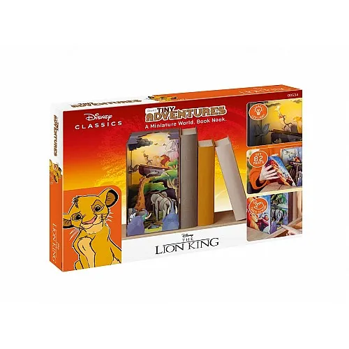Сглобяем модел с LED светлина, Revell, Цар Лъв, Малки светове за сглобяване, 82 части