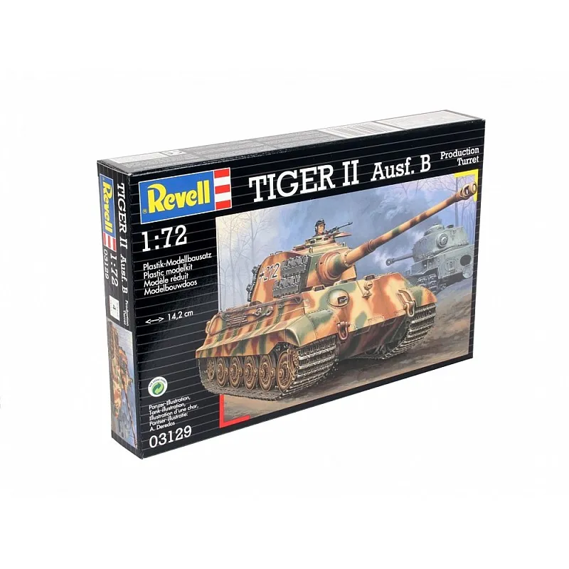 Сглобяем модел, Revell, Танк Tiger II Ausf. B, 144 части