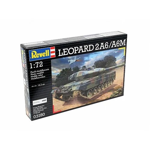 Сглобяем модел, Revell, Танк Leopard 2 A6-A6M, 168 части