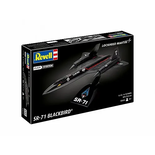 Сглобяем модел, Revell, Самолет Lockheed SR-71 Blackbird, 15 части
