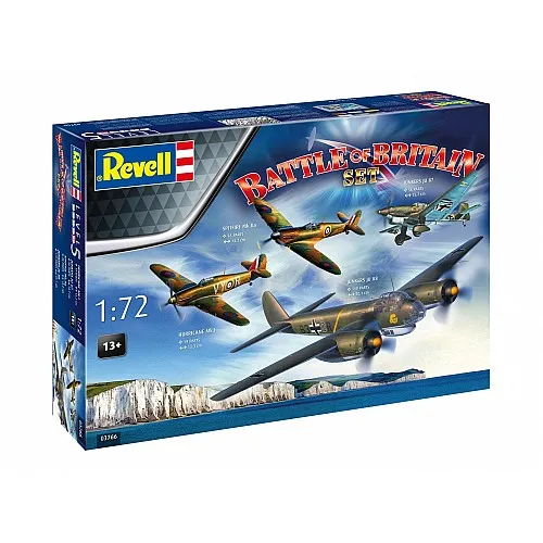 Комплект сглобяеми модели, Revell, 85-та годишнина от Битката за Великобритания, 232 части