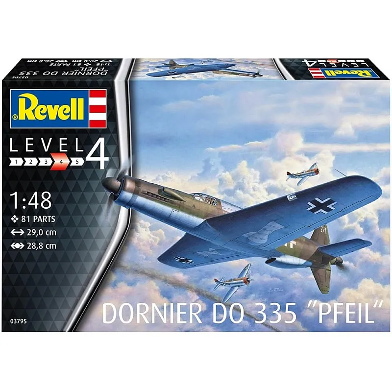 Сглобяем модел, Revell, Самолет Dornier Do 335