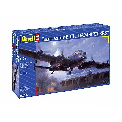 Сглобяем модел, Revell, Самолет Avro Lancaster Dambusters, 224 части