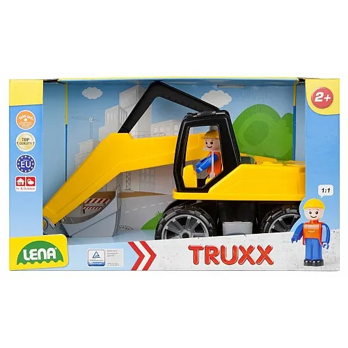 Количка за игра, Lena, Багер, Truxx 36 см