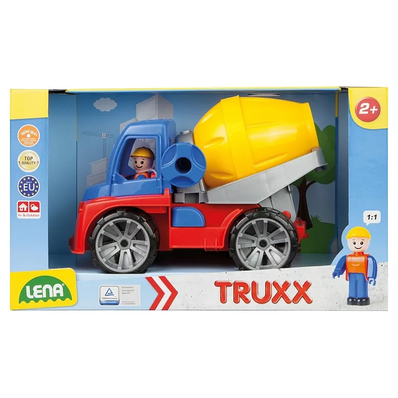 Количка за игра, Lena, Бетоновоз, Truxx 27 см