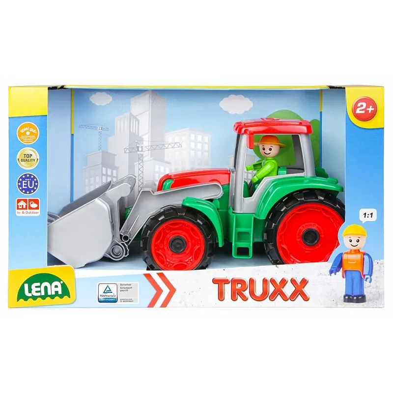 Количка за игра, Lena, Трактор, Truxx 34 см