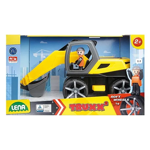 Количка за игра, Lena, Багер, Truxx² 36 см