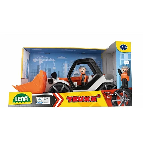 Количка за игра, Lena, Телескопичен товарач Truxx². 36 см