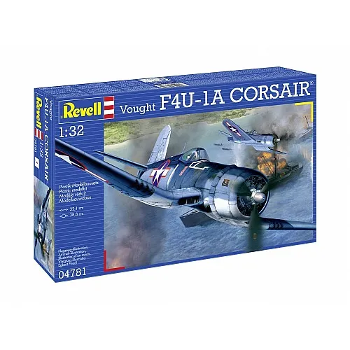 Сглобяем модел, Revell, Изтребител Vought F4U-1A CORSAIR, 68 части
