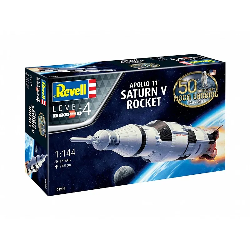 Сглобяем модел, Revell, Apollo Saturn V, 82 части