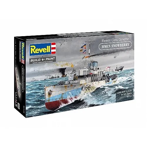 Сглобяем модел, Revell, Военен кораб HMCS Snowberry, 501 части
