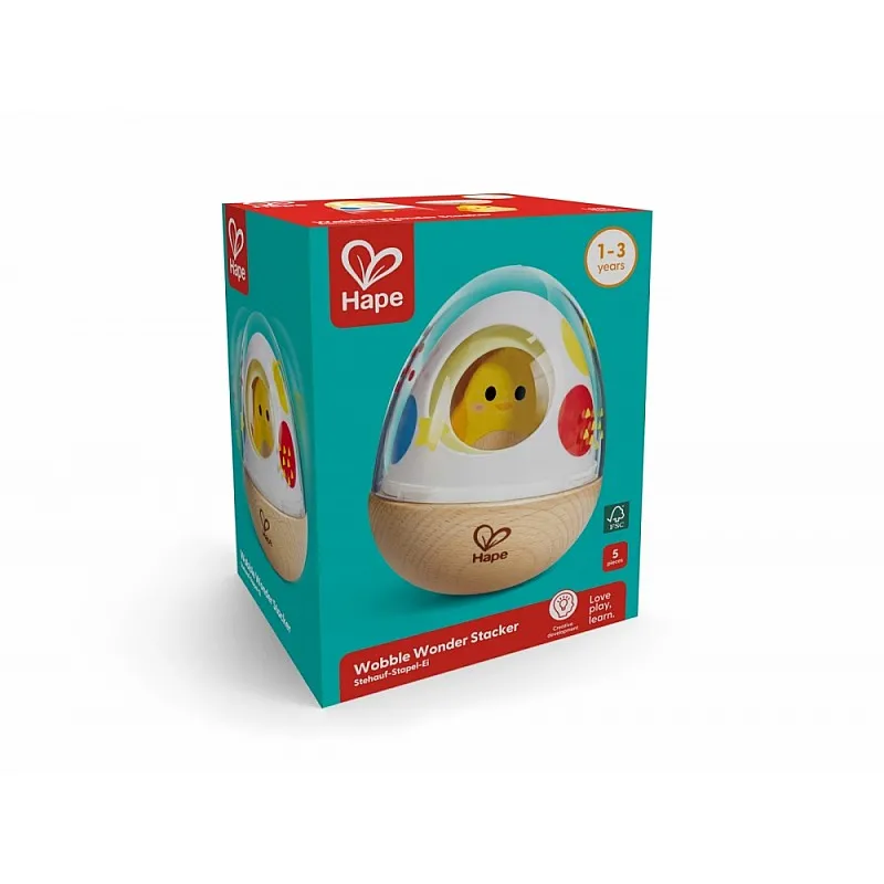 Бебешка играчка, Hape, Клатещо се пиле сортер