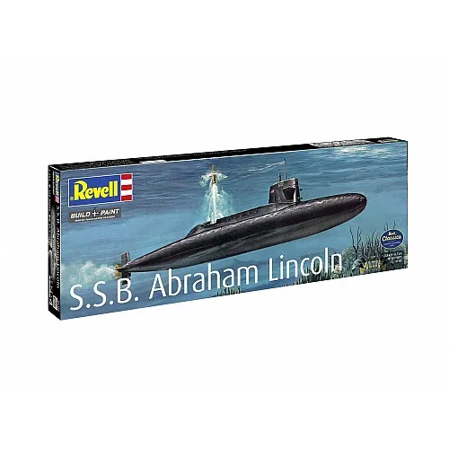Сглобяем модел, Revell, Подводница S.S.B. Abraham Lincoln, 158 части