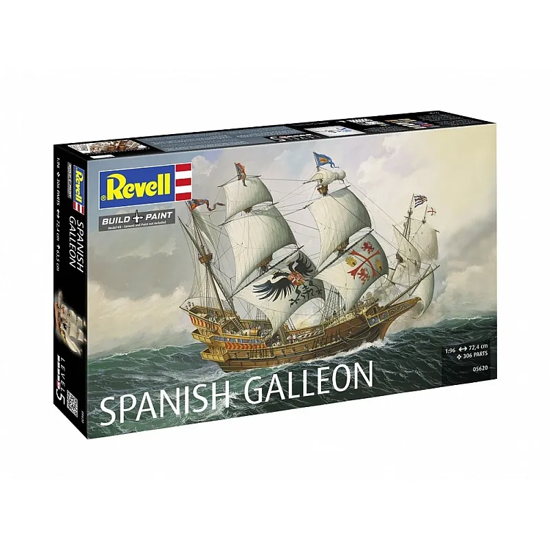 Сглобяем модел, Revell, Кораб испански галеон, 306 части