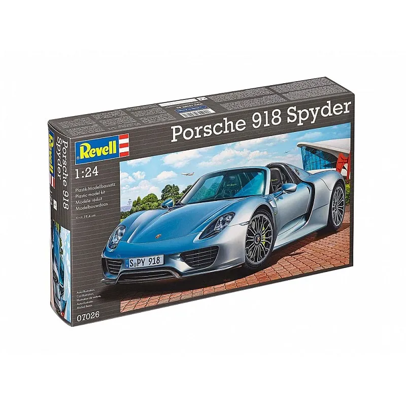 Сглобяем модел, Revell, Автомобил Porsche 918 Spyder, 129 части