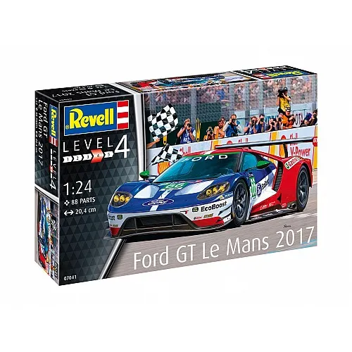 Сглобяем модел, Revell, Автомобил Ford GT Le Mans 2017, 88 части