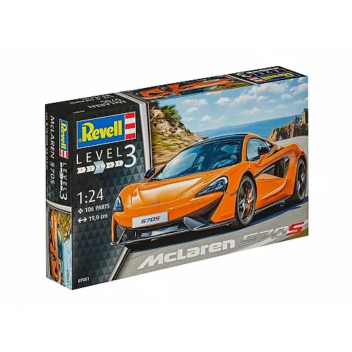 Сглобяем модел, Revell, Автомобил McLaren 570S, 106 части