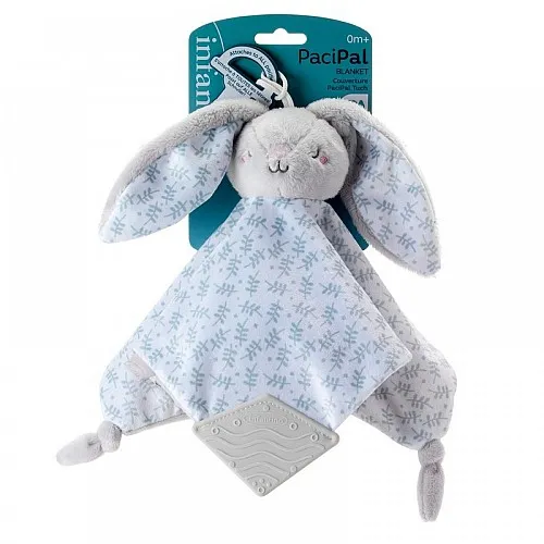 Мека кърпичка за гушкане с гризалка, Infantino, Зайче