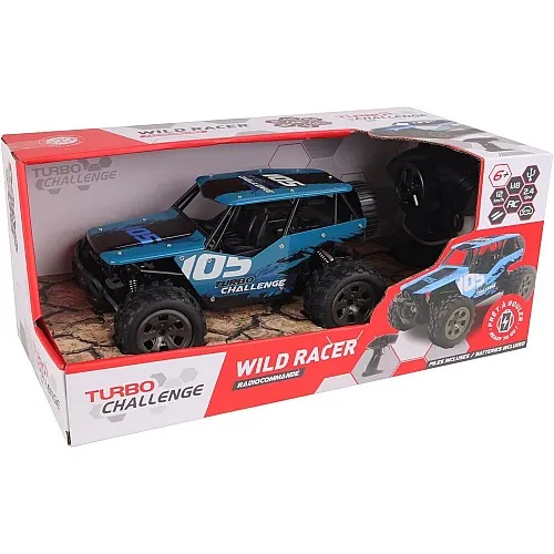 Офроуд количка с радиоуправление, MGM, Wild Racer, Метална, 1:18