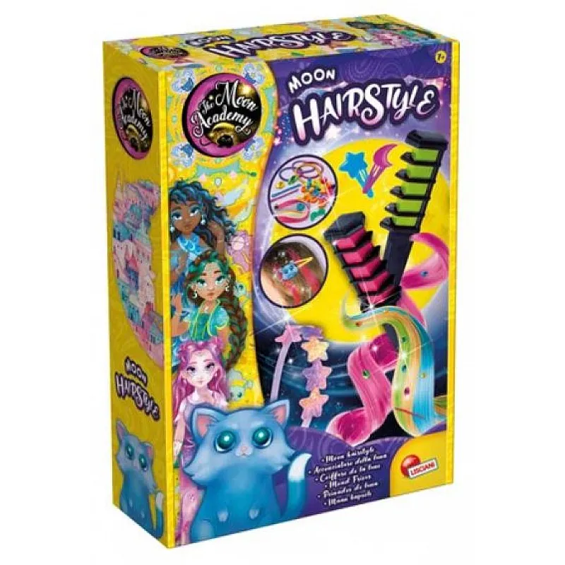 Творчески комплект, Lisciani, Лунни прически